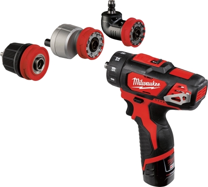 Picture of Wiertarko-wkrtarka Milwaukee M12 BDDXKIT-202C 12 V 2 x akumulator 2 Ah