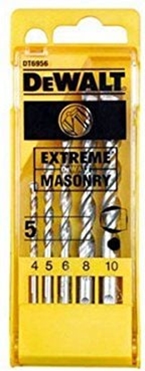 Изображение Wierto Dewalt do betonu walcowe 4 5 6 10 8mm 5szt. (DT6956-QZ)