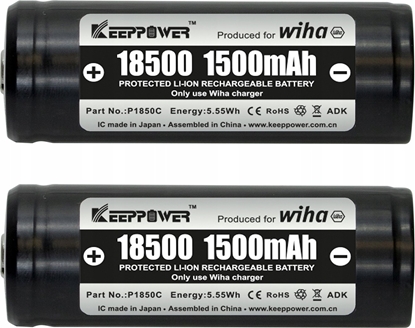Изображение Wiha Wiha battery set 18500 Li-Ion - 41914