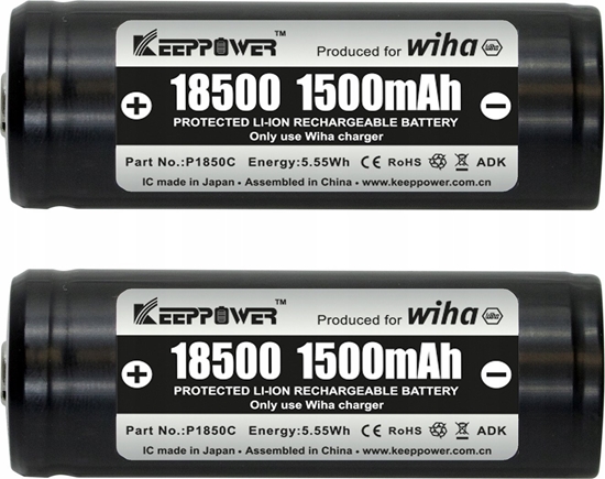 Picture of Wiha Wiha battery set 18500 Li-Ion - 41914