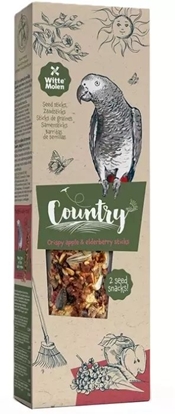 Изображение Witte Molen COUNTRY KOLBY PARROTS 140g 2szt APPLE & ELDERBERRY /8