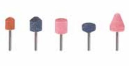 Attēls no Wolfcraft Zestaw kamieni szlifierskich 5szt. (2142000)