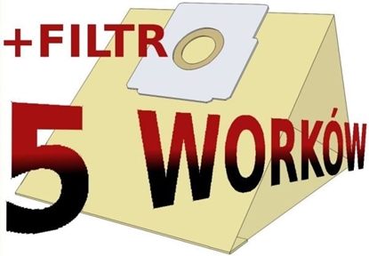 Attēls no Worek do odkurzacza Zelmer Papierowy 321+Filtr