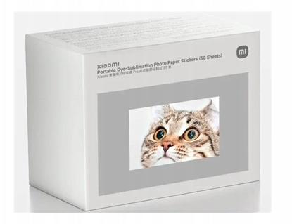 Picture of Xiaomi PORTABLE DYE-SUBLIMATION PHOTO PAPER STICKERS (50 SHEETS)