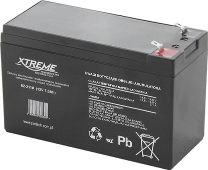 Attēls no Xtreme Akumulator 12V/7Ah (82-211#)