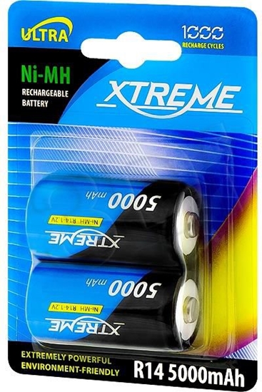 Изображение Xtreme Akumulator Xtreme C / R14 5000mAh 2 szt.