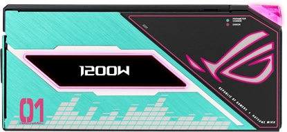 Attēls no Zasilacz Asus ROG Thor Platinum III 1200W Hatsune Miku Edition (90YE00V6-B0NA00)
