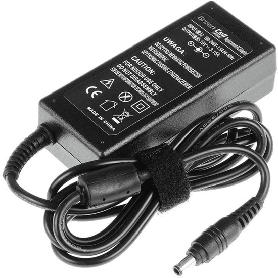 Picture of Zasilacz do laptopa Green Cell 60 W, 3 mm, 3.2 A, 19 V (AD20-P)