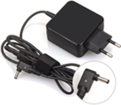 Изображение Zasilacz do laptopa MicroSpareparts Mobile 90 W, 1.35 mm, 2.4 A, 19 V (MSPT2014)