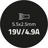 Изображение Zasilacz do Toshiba 90W | 19V | 4.9A | 5.5*2.5 