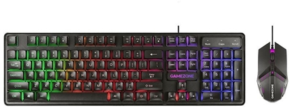 Изображение Zestaw mysz i klawiatura Gamezone Boost USB 