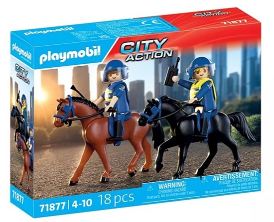 Picture of Zestaw z figurkami Action Heroes 71877 Policja konna
