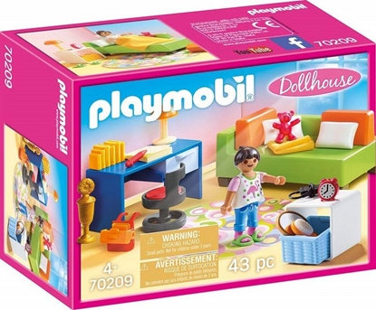 Attēls no Zestaw z figurkami Dollhouse 70209 Pokój nastolatka