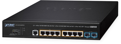 Attēls no 8 Port L2+ Managed PoE AV