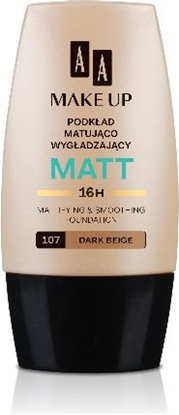 Изображение AA Make Up Matt Podkad matujco-wygadzajcy 107 Dark Beige 30ml