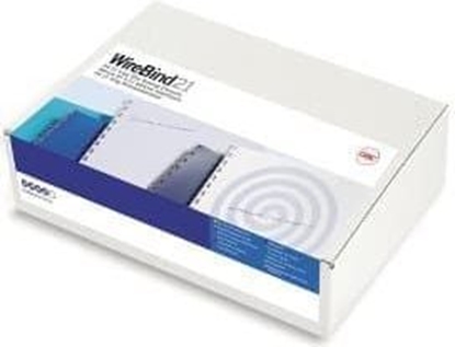 Attēls no Acco Oprawy drutowe MultiBind 12 mm, biae (100) (IB165382)