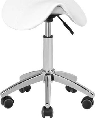 Picture of Activeshop Taboret kosmetyczny AM-302 biay universal