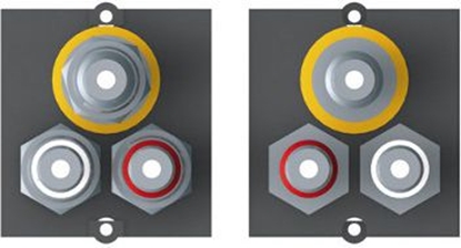 Picture of Adapter AV Bachmann RCA (Cinch) x2 - RCA (Cinch) x2 czarny (917.026)