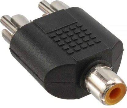 Picture of Adapter AV InLine RCA (Cinch) - RCA (Cinch) x2 czarny (99311)
