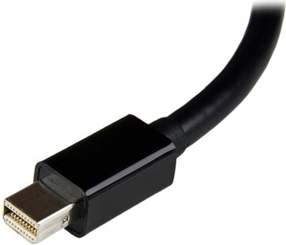 Attēls no Adapter AV StarTech DisplayPort Mini - DVI-I czarny (MDP2DVI3)