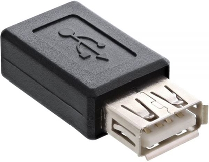 Picture of Adapter USB InLine microUSB - USB Czarny  (31613)