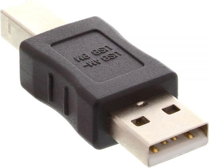Picture of Adapter USB InLine USB - USB-B Czarny  (33443A)