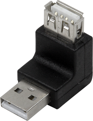 Изображение Adapter USB LogiLink USB - USB Czarny  (AU0027)