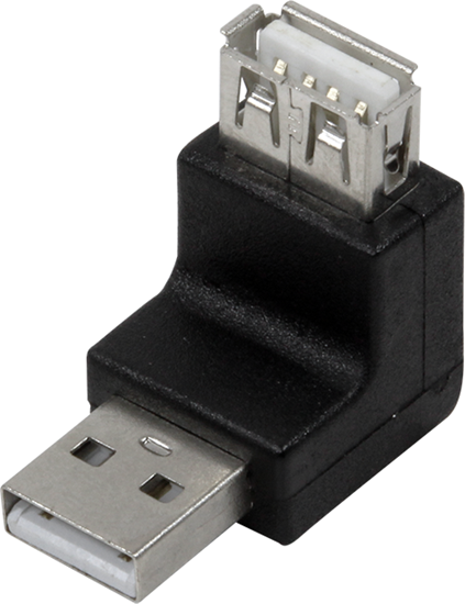 Picture of Adapter USB LogiLink USB - USB Czarny  (AU0027)