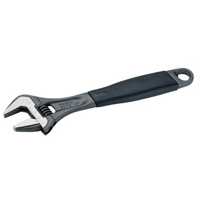 Attēls no Adjustable wrench with reversible jaw 208mm max 28mm Ergo
