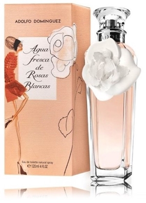 Attēls no Adolfo Dominguez Agua Fresca de Rosas Blancas Perfume EDT 120 ml