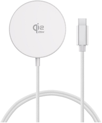 Attēls no adowarka 4smarts Bezprzewodowa adowarka kompatybilny z MagSafe 25W, 1,5m biay