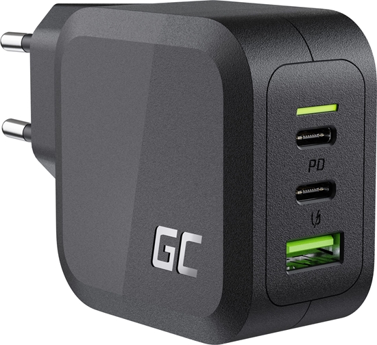 Изображение adowarka Green Cell PowerGaN 1x USB-A 2x USB-C 3.25 A (1_823535)