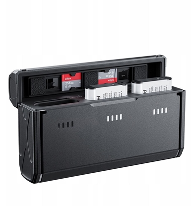 Picture of adowarka Usb Type-c Na 3x Akumulator Bateria Do Sony Np-bx1 Npbx1 Telesin / Cmr-002