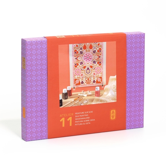 Picture of Djeco AGA Warsztaty kreatywne 11 Malowanie na jedwabiu
