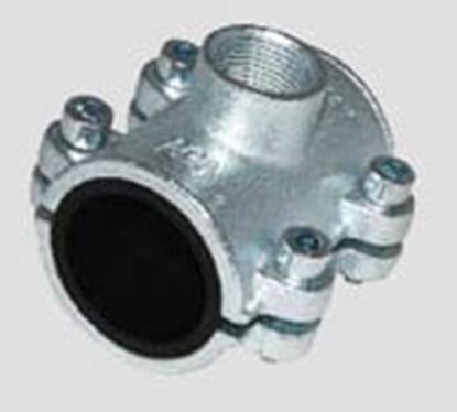 Изображение AGAflex Obejma montaowo-naprawcza AGA typ OBD 1"x3/4" - 12010031