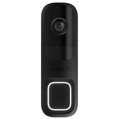 Attēls no AJAX DoorBell Smart Doorbell 4MP HDR / PIR Sensor / IP54 (Black)