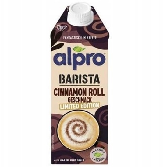 Picture of Alpro Barista Cinnamon Roll Owsiano-Sojowe Cynamonka 750ml