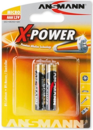 Picture of Ansmann Bateria X-Power AAA / R03 1800mAh 2 szt.