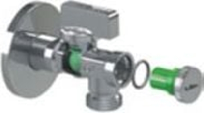 Attēls no Arco Zawór ktowy Mini antykamienny 1/2"x3/8"  (02402MAC)