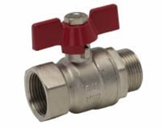 Picture of Arco Zawór kulowy przelotowy Sena GW GZ 3/4" z motylkiem 153604