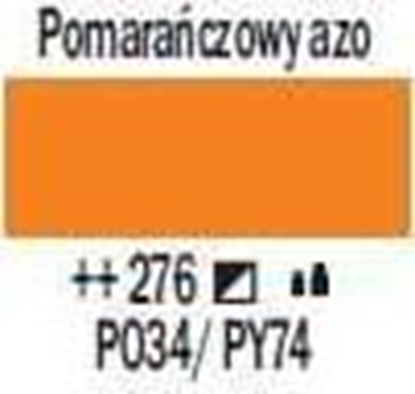 Picture of Artequipment Farba akrylowa TALENS AMSTERDAM 120ml 276 - AZO ORANGE uniw