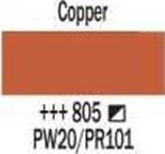 Picture of Artequipment Farba akrylowa TALENS AMSTERDAM 120ml 805 - COPPER uniw