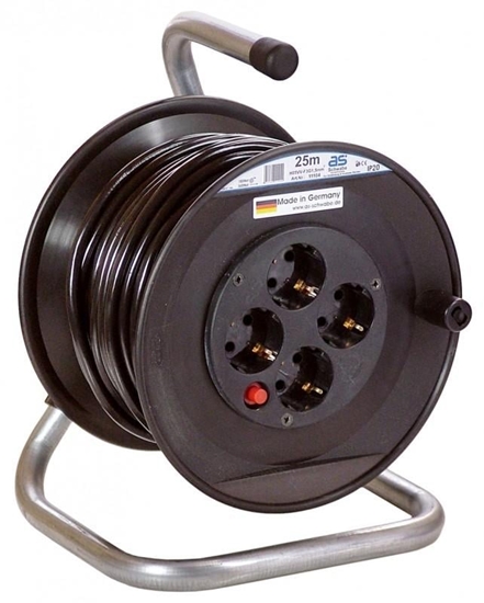 Изображение AS Schwabe Przeduacz bbnowy 4-gniazdowy H05VV-F 25m