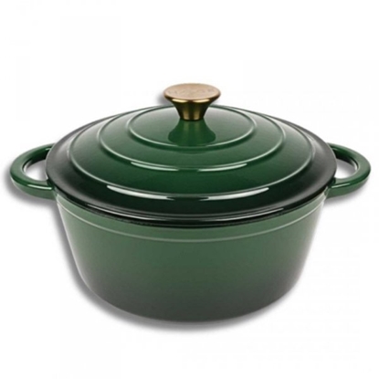 Изображение Atusa EMALIOWANY GARNEK ELIWNY ZIELONY 22cm 3L HAGE