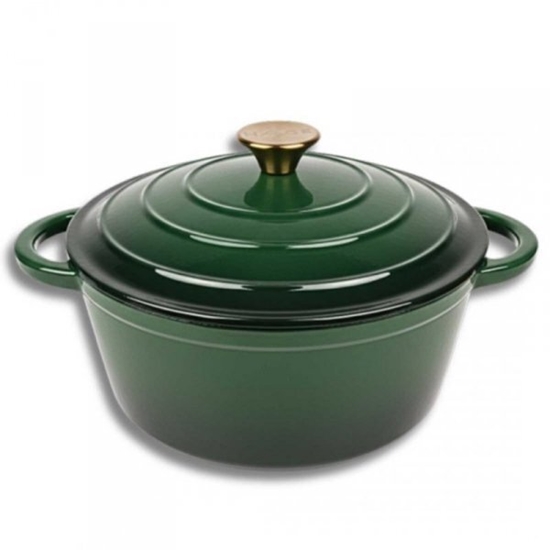 Picture of Atusa EMALIOWANY GARNEK ELIWNY ZIELONY 22cm 3L HAGE