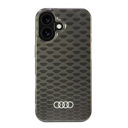 Изображение Audi Audi IML Stitching Pattern MagSafe iPhone 16 6.1" black/black hardcase AU-IMLMIP16-Q5/D3-BK