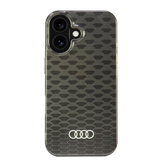 Изображение Audi Audi IML Stitching Pattern MagSafe iPhone 16 6.1" black/black hardcase AU-IMLMIP16-Q5/D3-BK