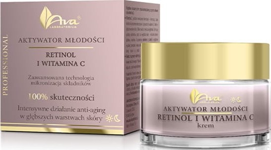 Изображение Ava Aktywator Modoci Krem Przeciwzmaszczkowy Z Retinolem I Witamin C 50ml
