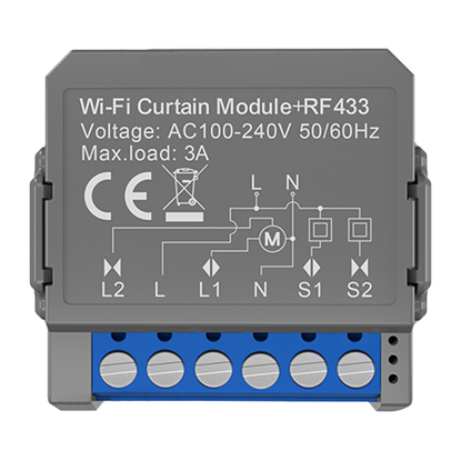 Изображение Avatto CMS16-RF-1 WIFI+RF smart curtain module