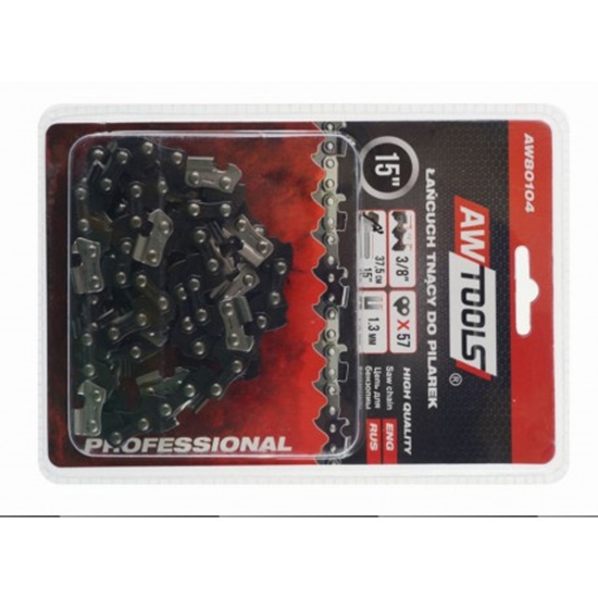 Picture of AWTools acuch tncy do pilarki 38cm 15" 3/8" 1,3mm 57-ogniw (AW80104)